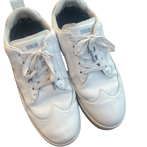 TRUE linkswear FS-Tour golf shoes, unisex, m9/W10.5, euc - Picture 2 of 6